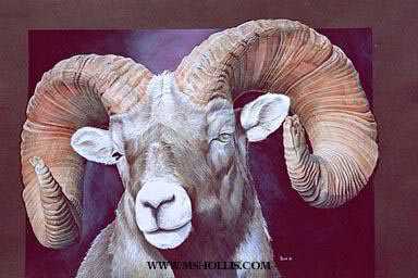 Ram Bo Ii by M Sue Hollis Pricing Limited Edition Print image