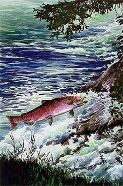 Return To River by Bob White Pricing Limited Edition Print image