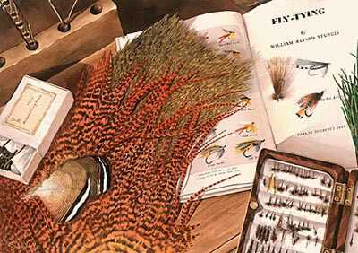 A Fly Tying Legacy by Bob White Pricing Limited Edition Print image