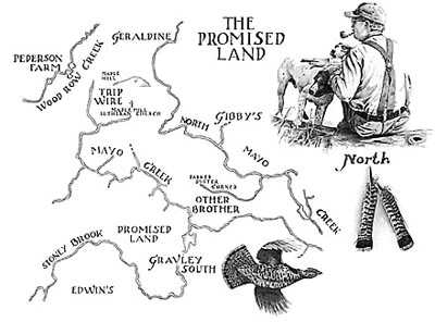 Promised Land Map by Bob White Pricing Limited Edition Print image