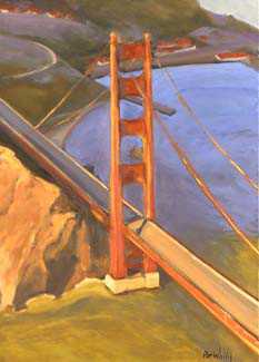 Golden Gate Ft Bakr by Pat Wallis Pricing Limited Edition Print image