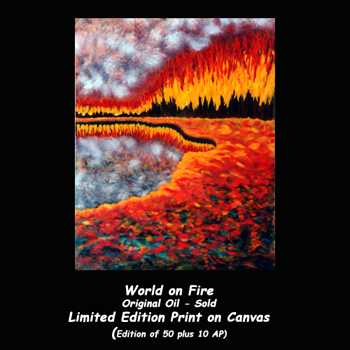World On Fire by Debi Mortenson Pricing Limited Edition Print image
