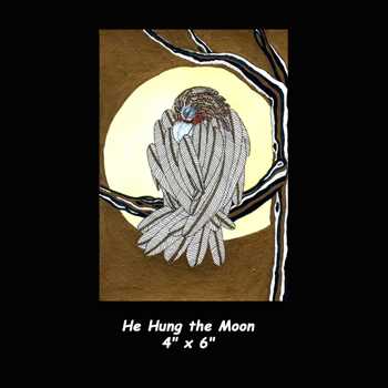 He Hung The Moon by Debi Mortenson Pricing Limited Edition Print image