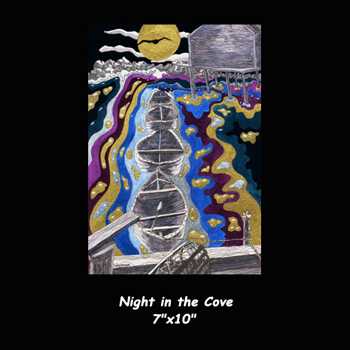 Night On The Cove by Debi Mortenson Pricing Limited Edition Print image
