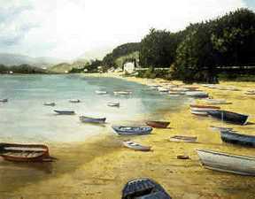 Boats At Rest by Timothy Beacham Pricing Limited Edition Print image