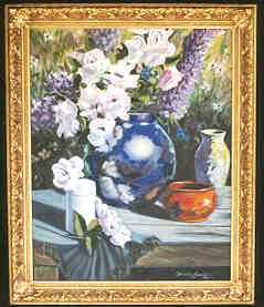 Blue Vase by Timothy Beacham Pricing Limited Edition Print image