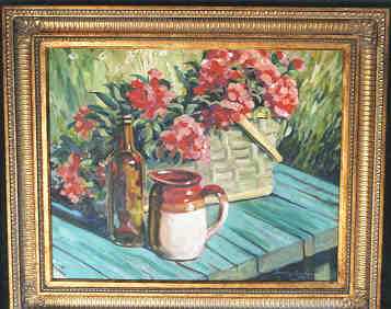 Flower Basket by Timothy Beacham Pricing Limited Edition Print image