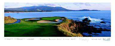 Pebble Beach 7 by Patrick Drickey Pricing Limited Edition Print image