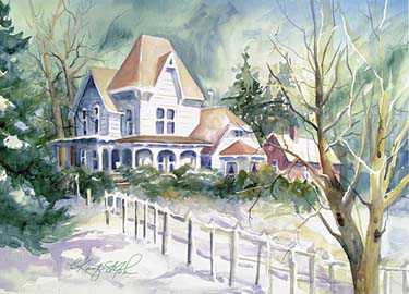 Frosty Afternoon by Cheryl St John Pricing Limited Edition Print image