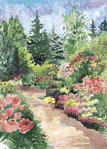 Betty Ford Alpine Gard by Cheryl St John Pricing Limited Edition Print image