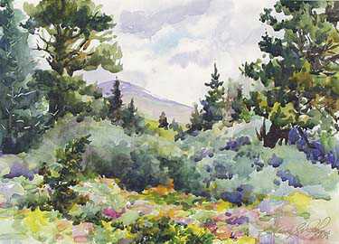 Bristlecones Mt Bross by Cheryl St John Pricing Limited Edition Print image