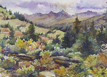 Gorge Range Early by Cheryl St John Pricing Limited Edition Print image