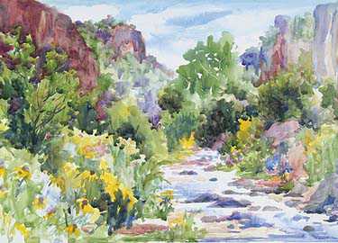 Inside Rio Grande by Cheryl St John Pricing Limited Edition Print image