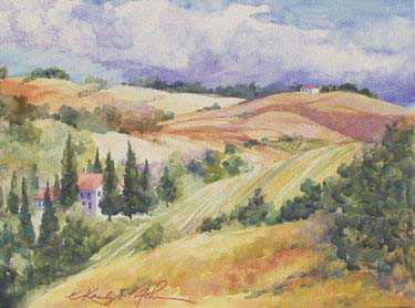 Tuscan Skies by Cheryl St John Pricing Limited Edition Print image