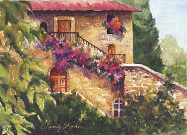 Hidden Villa by Cheryl St John Pricing Limited Edition Print image