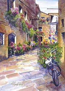Pienza Italy by Cheryl St John Pricing Limited Edition Print image