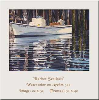 Harbor Sentinels by Nancy Meadows Taylor Pricing Limited Edition Print image