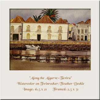 Along Algarve Tavira by Nancy Meadows Taylor Pricing Limited Edition Print image