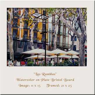 Ramblas by Nancy Meadows Taylor Pricing Limited Edition Print image