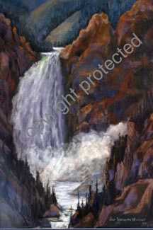 Artist Point Yellwstn by Pat Snelling-Weiner Pricing Limited Edition Print image