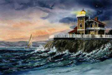 West Wind Blowing by Mike Capser Pricing Limited Edition Print image