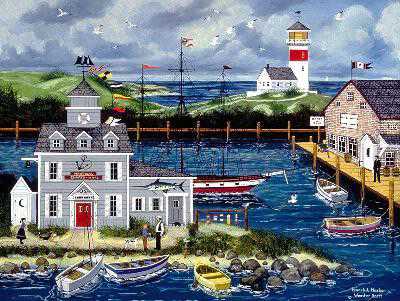 Peaceful Harbor by Jane Wooster Scott Pricing Limited Edition Print image
