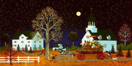 Autumn Eve by Jane Wooster Scott Pricing Limited Edition Print image