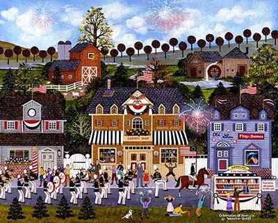 Celebration America by Jane Wooster Scott Pricing Limited Edition Print image