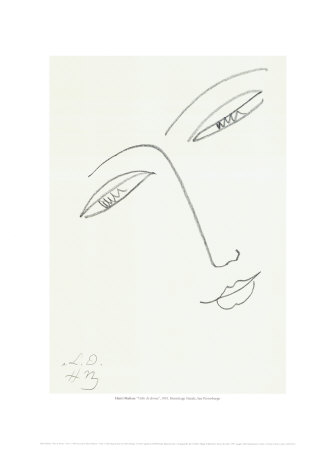Woman's Face by Henri Matisse Pricing Limited Edition Print image
