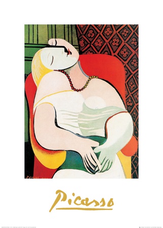 The Dream by Pablo Picasso Pricing Limited Edition Print image