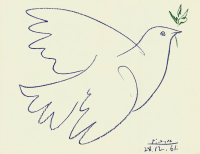 Blue Dove by Pablo Picasso Pricing Limited Edition Print image