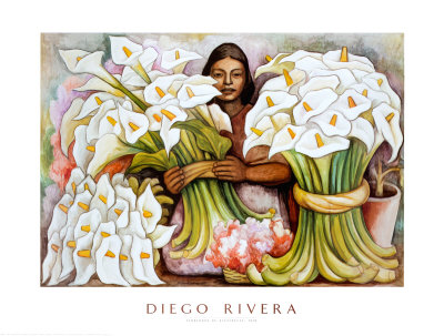 Vendedora De Alcatraces by Diego Rivera Pricing Limited Edition Print image