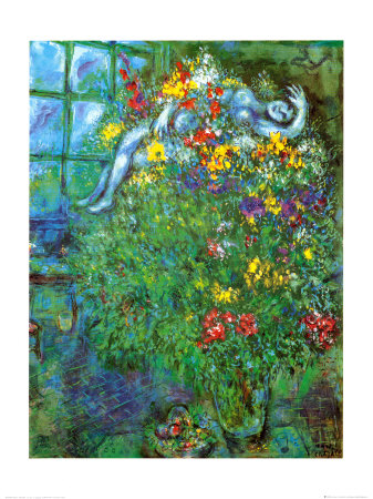 Le Bouquet Ardent by Marc Chagall Pricing Limited Edition Print image