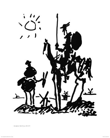 Don Quixote, C.1955 by Pablo Picasso Pricing Limited Edition Print image