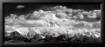 Mt. Mckinley Range, Clouds, Denali National Park, Alaska, 1948 by Ansel Adams Pricing Limited Edition Print image