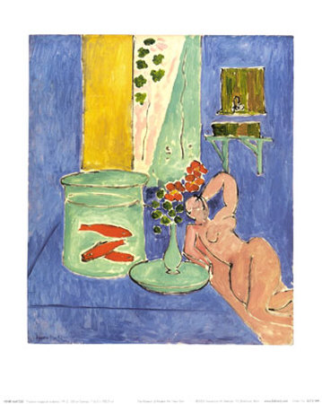 Red Fish And Sculpture, C.1912 by Henri Matisse Pricing Limited Edition Print image