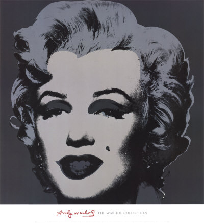 Marilyn Monroe, 1967 (Black) by Andy Warhol Pricing Limited Edition Print image