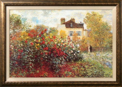 The Artist's Garden In Argenteuil by Claude Monet Pricing Limited Edition Print image