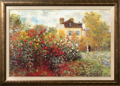 The Artist's Garden In Argenteuil by Claude Monet Pricing Limited Edition Print image