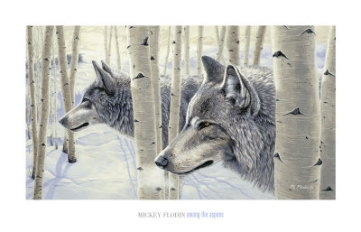 Among The Aspens by Mickey Flodin Pricing Limited Edition Print image