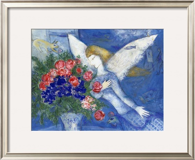 Chagall: Blue Angel by Marc Chagall Pricing Limited Edition Print image
