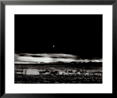 Moonrise, Hernandez, New Mexico, 1941 by Ansel Adams Pricing Limited Edition Print image