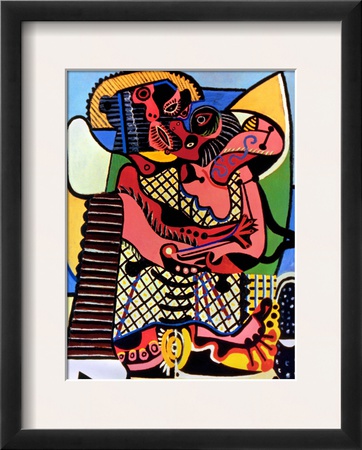 Picasso: Kiss, 1925 by Pablo Picasso Pricing Limited Edition Print image