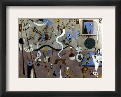 Miro: Harlequin, 1924-25 by Joan Miro Pricing Limited Edition Print image