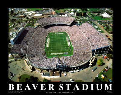 Beaver Stadium - Pennsylvania by Mike Smith Pricing Limited Edition Print image