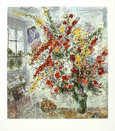 Strauss Am Fenster by Marc Chagall Pricing Limited Edition Print image