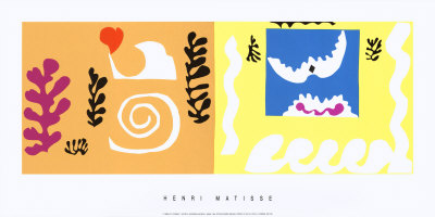 L'oiseau Et Le Requin, C.1947 by Henri Matisse Pricing Limited Edition Print image