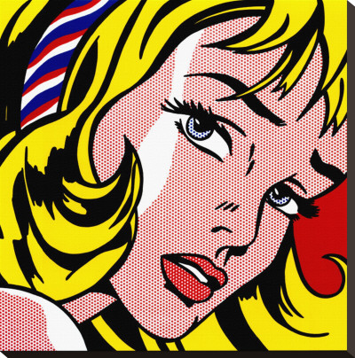 Girl With Hair Ribbon by Roy Lichtenstein Pricing Limited Edition Print image