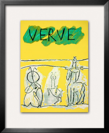 Cover For Verve, C.1951 by Pablo Picasso Pricing Limited Edition Print image