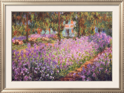The Artist's Garden At Giverny, C.1900 by Claude Monet Pricing Limited Edition Print image